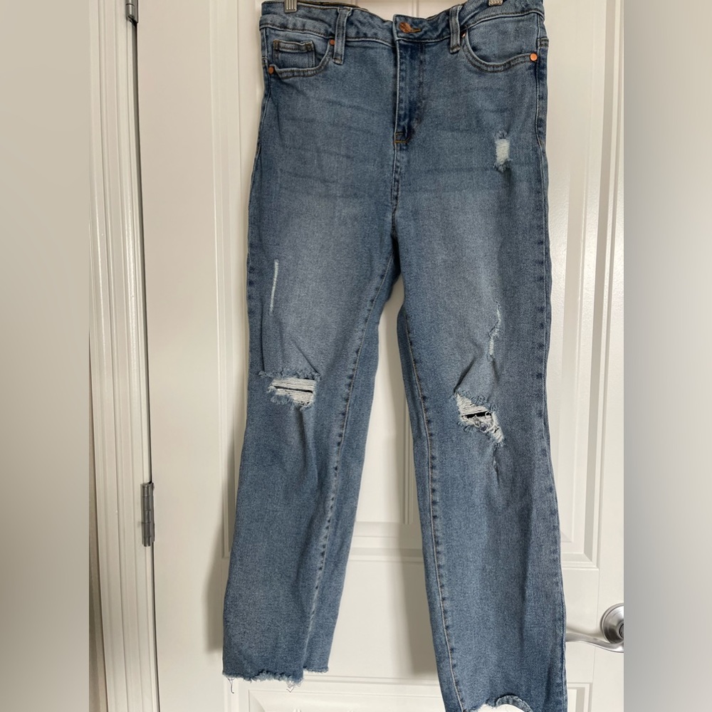 Kendall + Kylie the icon high rise straight, size 9/29